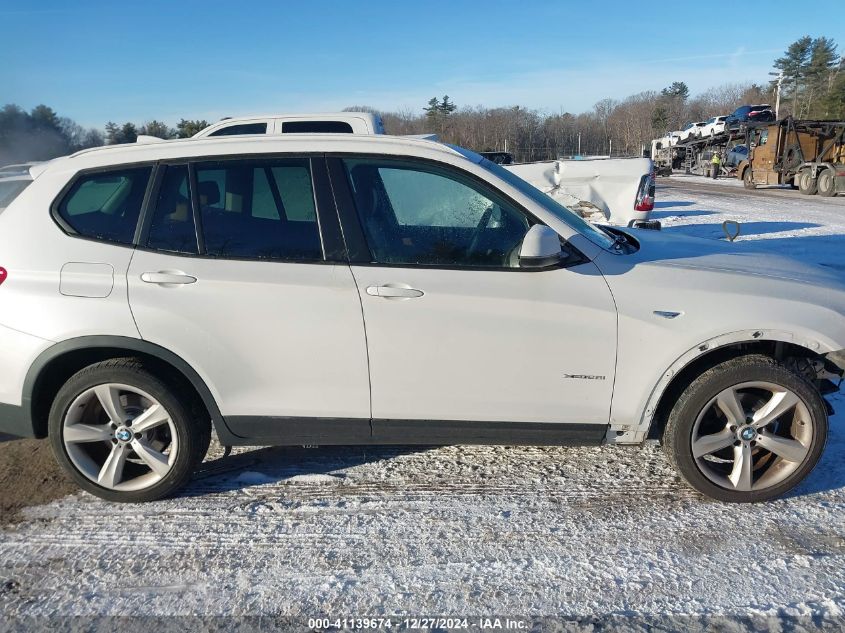 2017 BMW X3 XDRIVE28I - 5UXWX9C31H0T20504