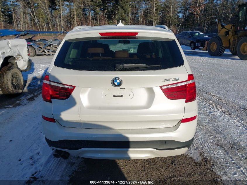 2017 BMW X3 XDRIVE28I - 5UXWX9C31H0T20504