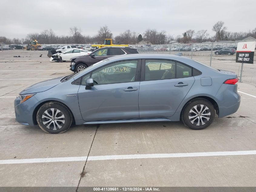 2021 TOYOTA COROLLA HYBRID LE - JTDEAMDE4MJ001863