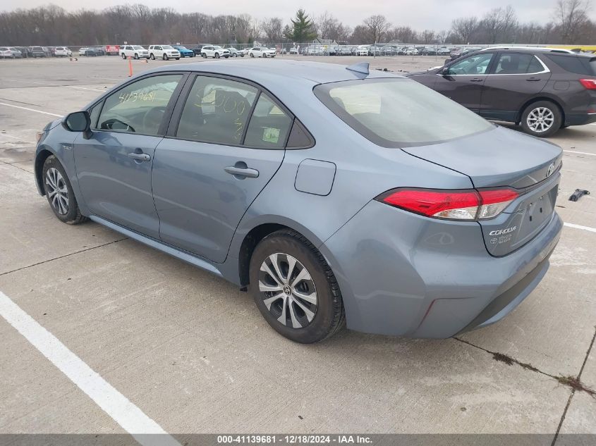 2021 TOYOTA COROLLA HYBRID LE - JTDEAMDE4MJ001863