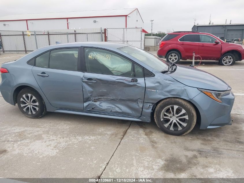 2021 TOYOTA COROLLA HYBRID LE - JTDEAMDE4MJ001863