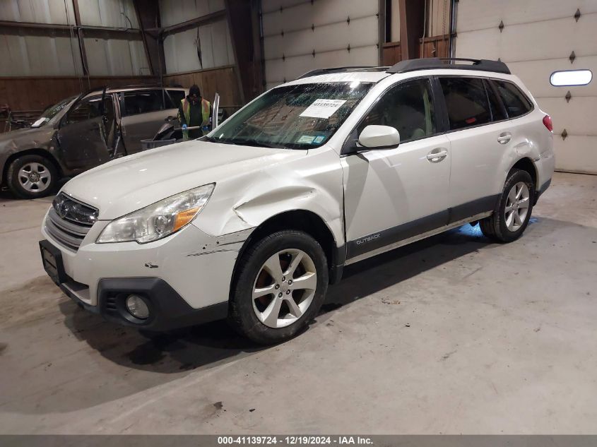 VIN 4S4BRBDC2E3242367 2014 SUBARU OUTBACK no.2