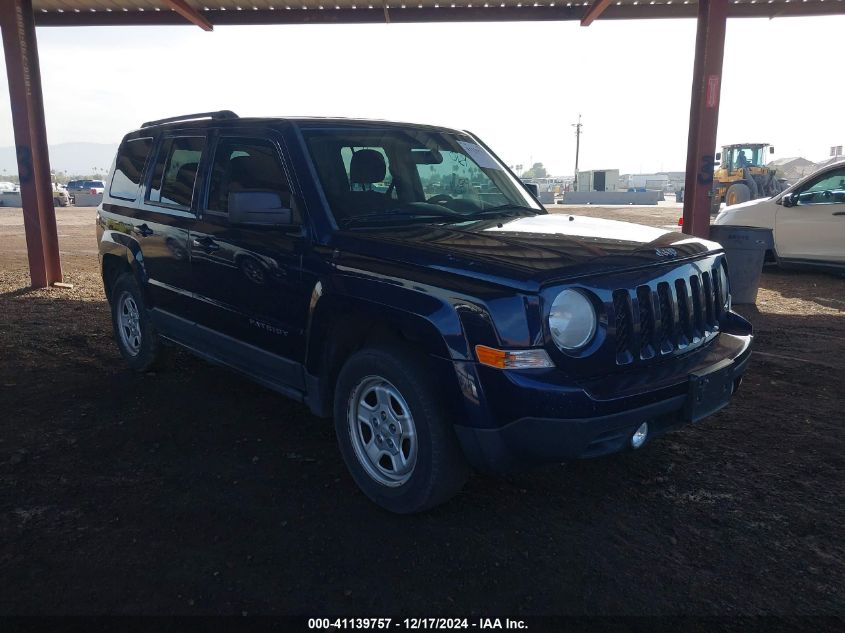 VIN 1C4NJPBA4ED817988 2014 JEEP PATRIOT no.1