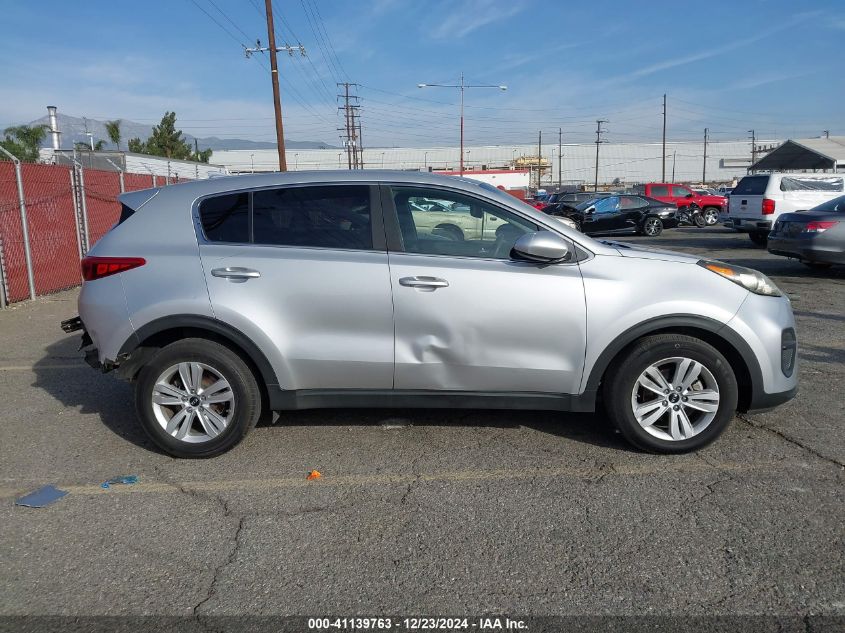 VIN KNDPM3AC7J7340834 2018 KIA Sportage, LX no.14