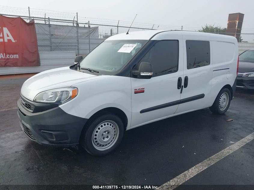 Vin: zfbhrfab5l6r92698, lot: 41630000, ram promaster city tradesman 20202