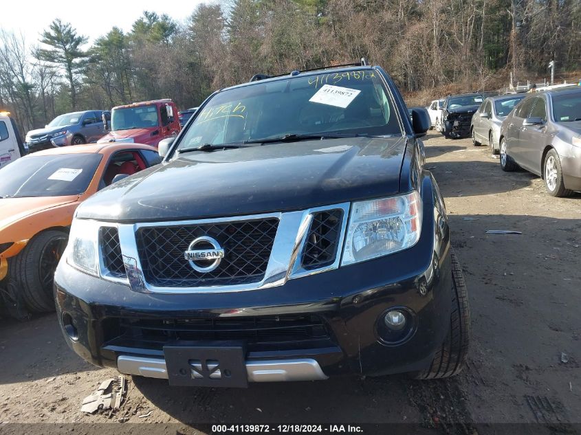 2010 Nissan Pathfinder Le VIN: 5N1AR1NB0AC610938 Lot: 41139872