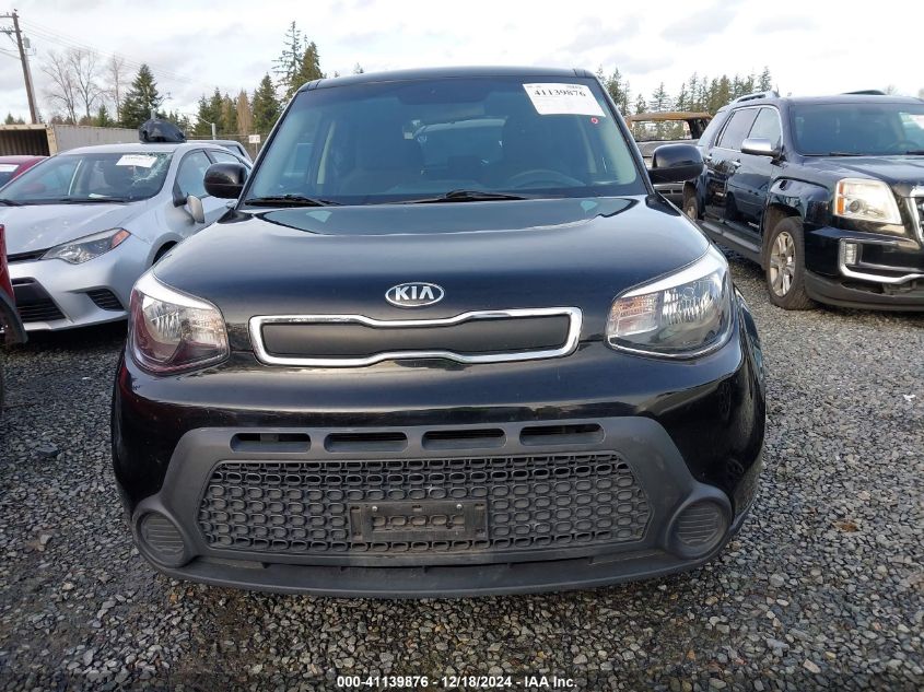 2016 Kia Soul VIN: KNDJN2A25G7307845 Lot: 41139876