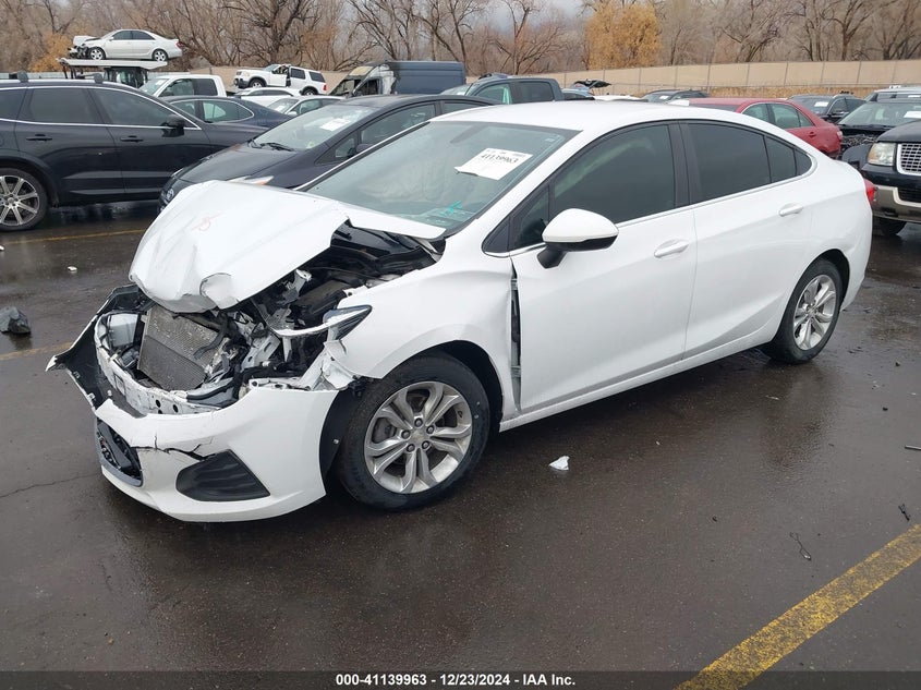 2019 CHEVROLET CRUZE VIN: 1G1BE5SM7K7147541