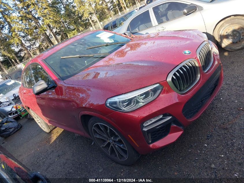 VIN 5UXUJ5C51KLJ62996 2019 BMW X4, M40I no.1