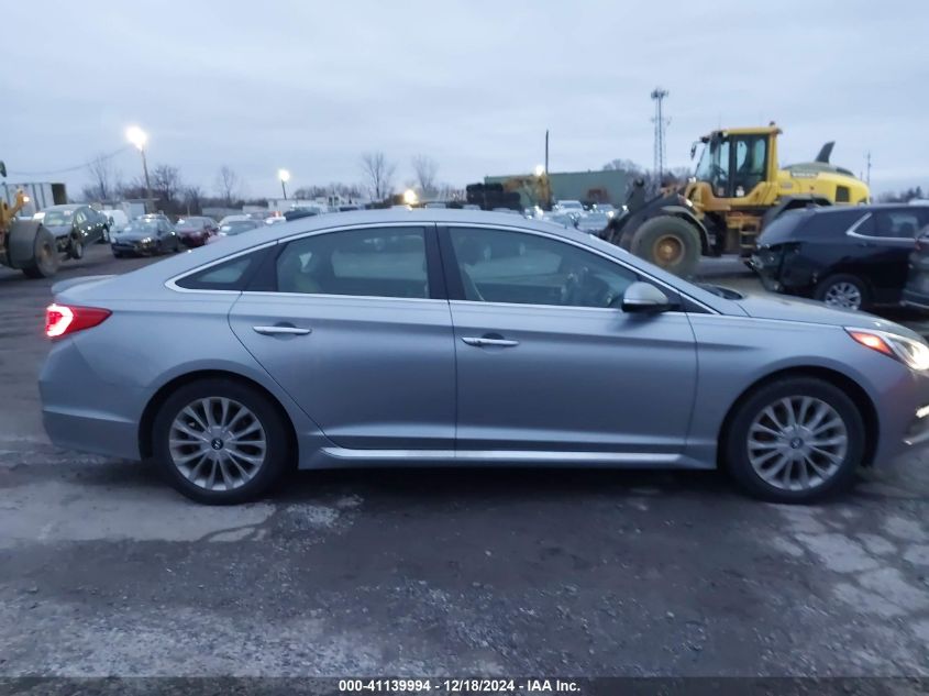 2015 HYUNDAI SONATA LIMITED - 5NPE34AF2FH043645