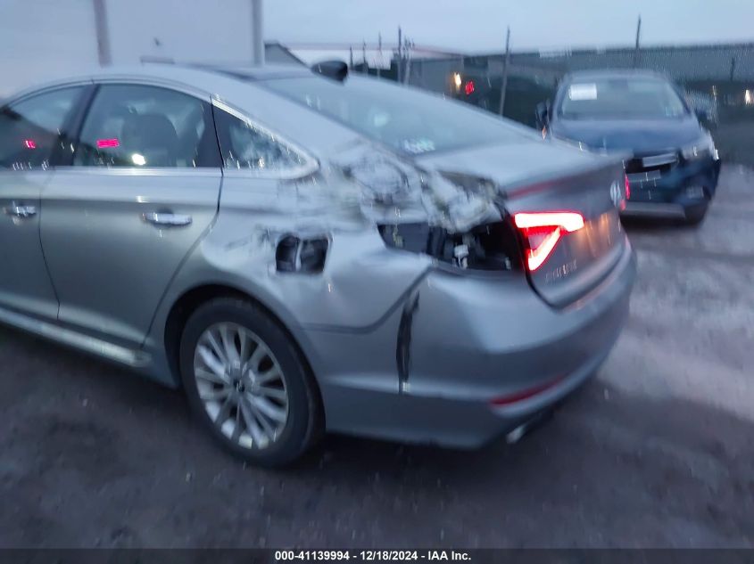 2015 HYUNDAI SONATA LIMITED - 5NPE34AF2FH043645