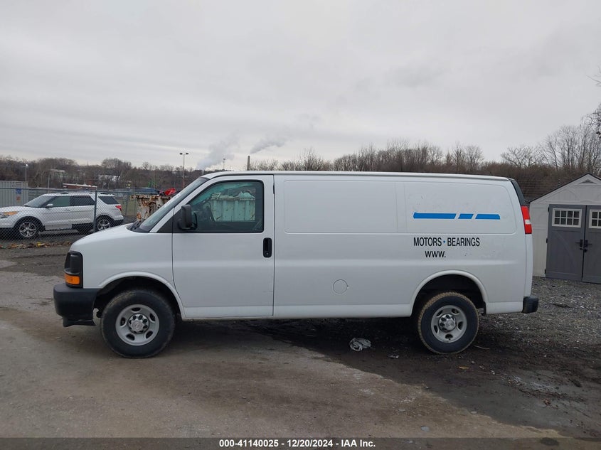 2017 CHEVROLET EXPRESS 2500 WORK VAN - 1GCWGAFF3H1159740