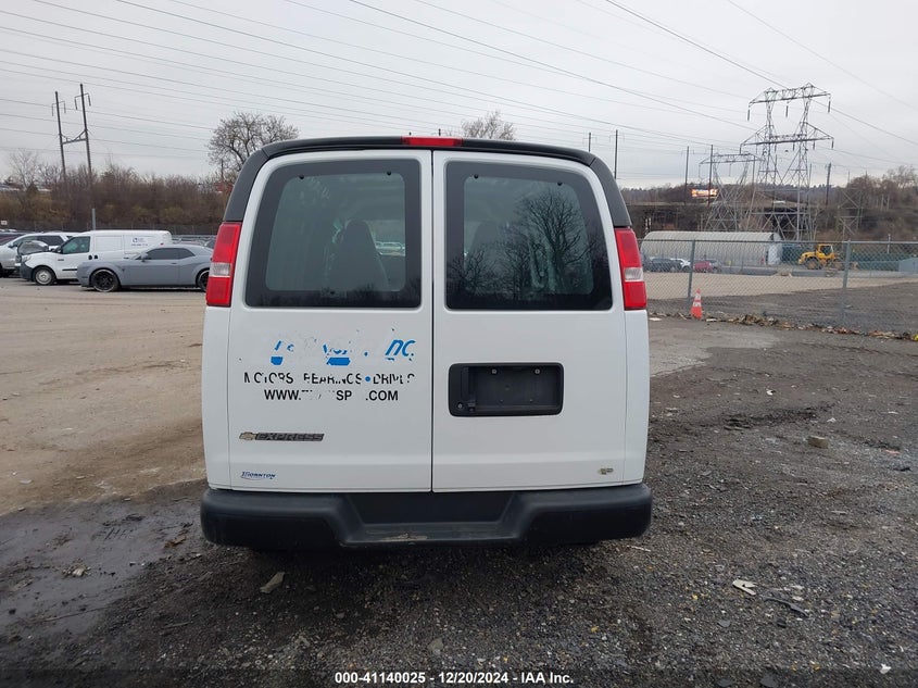 2017 CHEVROLET EXPRESS 2500 WORK VAN - 1GCWGAFF3H1159740