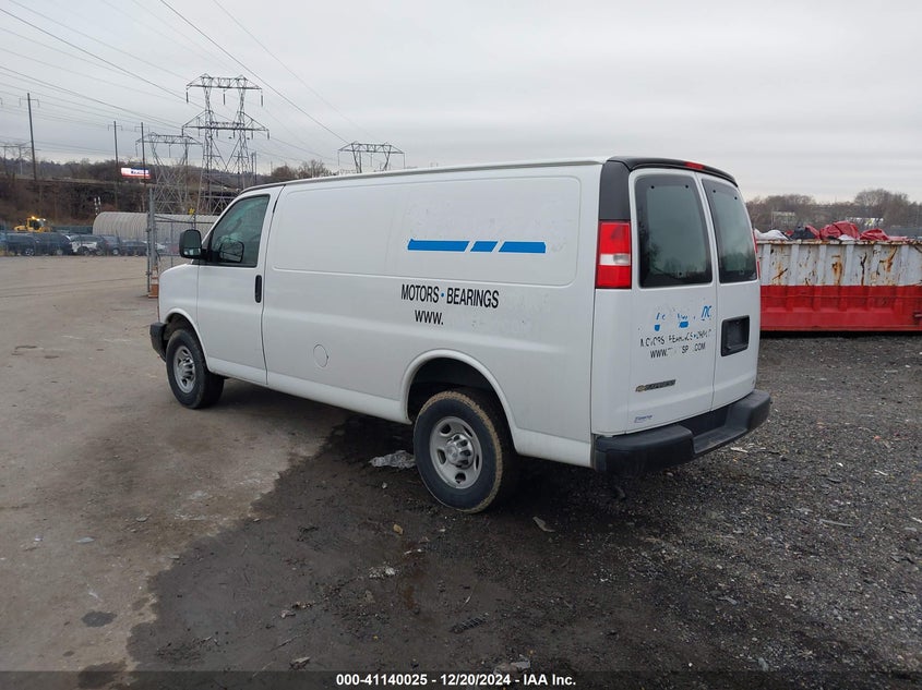 2017 CHEVROLET EXPRESS 2500 WORK VAN - 1GCWGAFF3H1159740