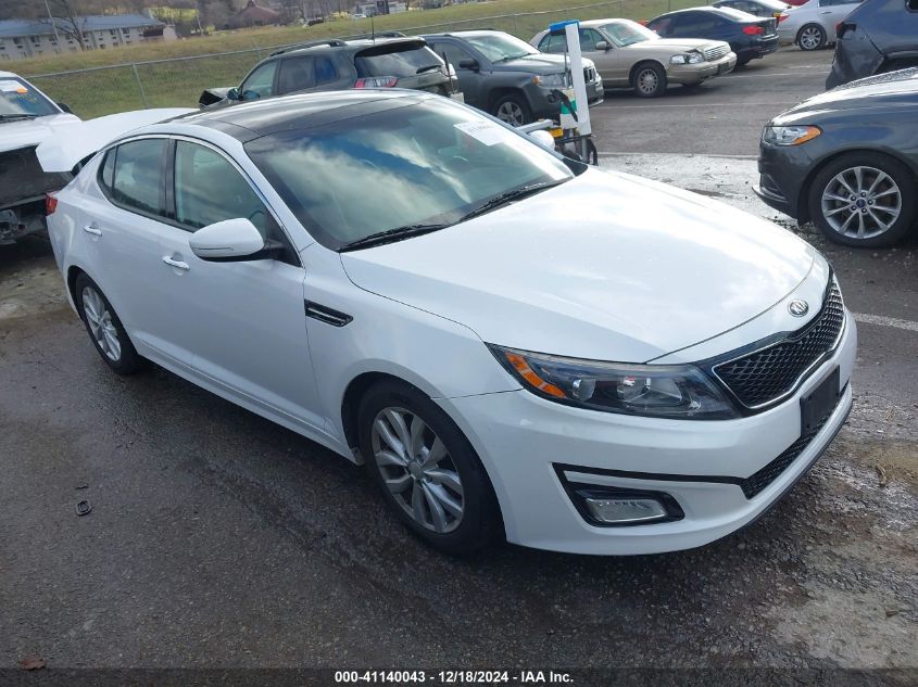 VIN 5XXGN4A70EG267373 2014 KIA Optima, EX no.1