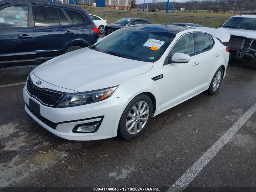 VIN 5XXGN4A70EG267373 2014 KIA Optima, EX no.2