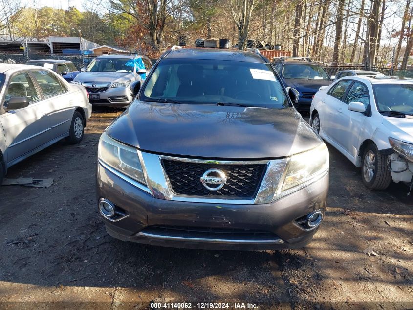 2014 Nissan Pathfinder Sl VIN: 5N1AR2MM6EC612658 Lot: 41140062