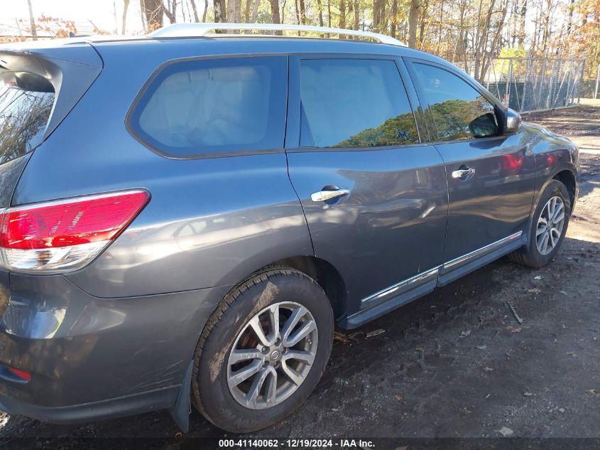 2014 Nissan Pathfinder Sl VIN: 5N1AR2MM6EC612658 Lot: 41140062