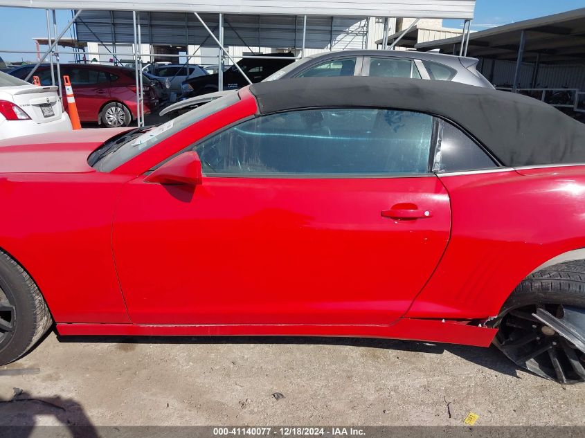 2014 CHEVROLET CAMARO 2LT - 2G1FC3D33E9285256