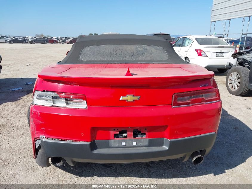 2014 CHEVROLET CAMARO 2LT - 2G1FC3D33E9285256