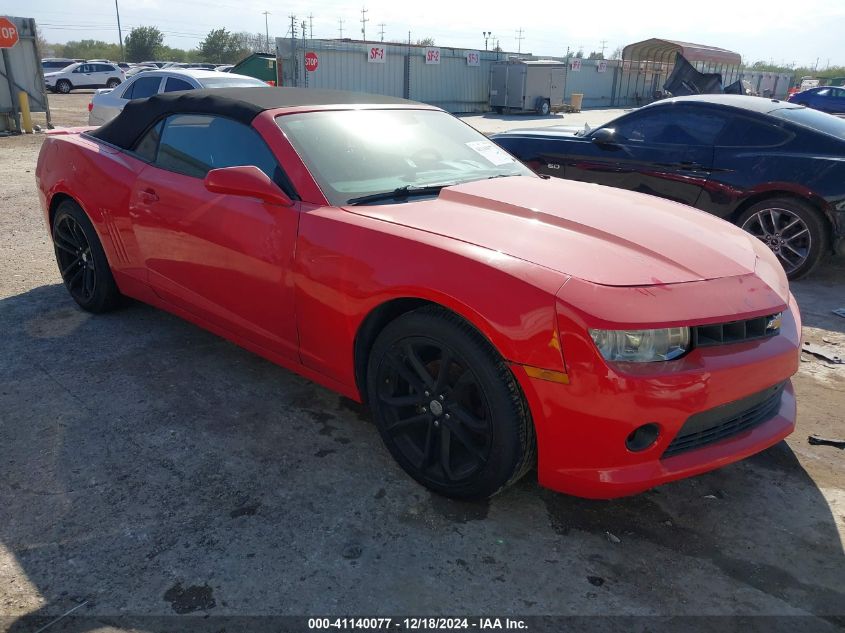 2014 CHEVROLET CAMARO 2LT - 2G1FC3D33E9285256