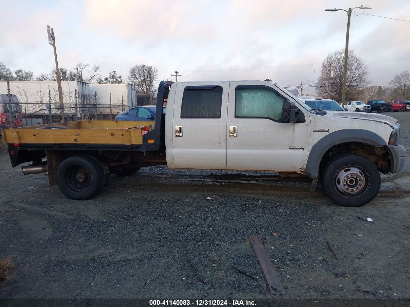 2005 Ford F-550 Lariat/Xl/Xlt VIN: 1FDAW57P95EA40182 Lot: 41140083