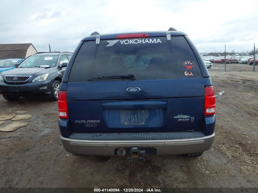 2004 Ford Explorer Eddie Bauer VIN: 1FMZU84W44UA55182 Lot: 41140094