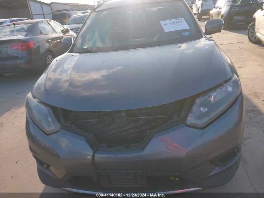 VIN KNMAT2MT9GP698783 2016 NISSAN ROGUE no.6