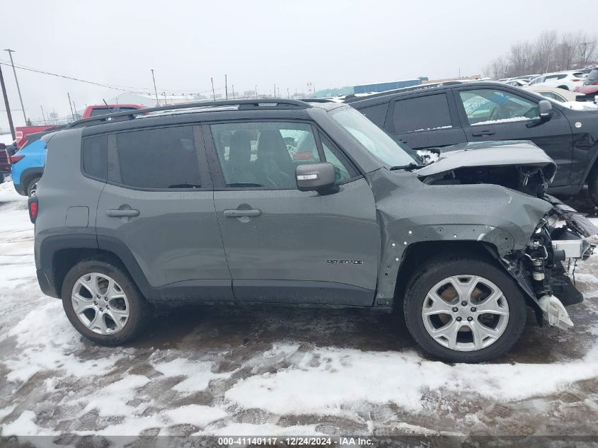 2020 Jeep Renegade Limited 4X4 VIN: ZACNJBD11LPL74100 Lot: 41140117