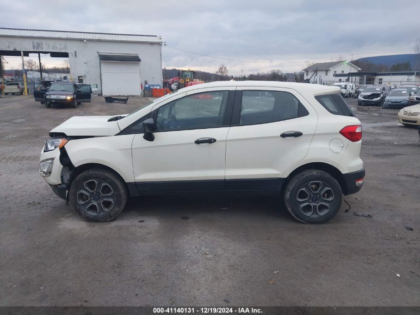 2021 Ford Ecosport S VIN: MAJ6S3FL8MC427878 Lot: 41140131