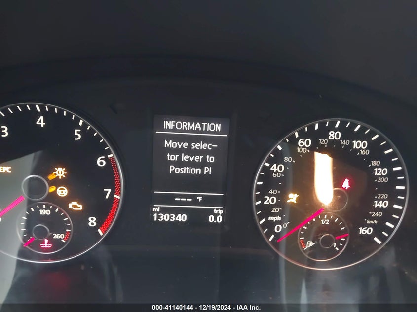 2014 VOLKSWAGEN PASSAT VIN: 1VWBT7A39EC049704