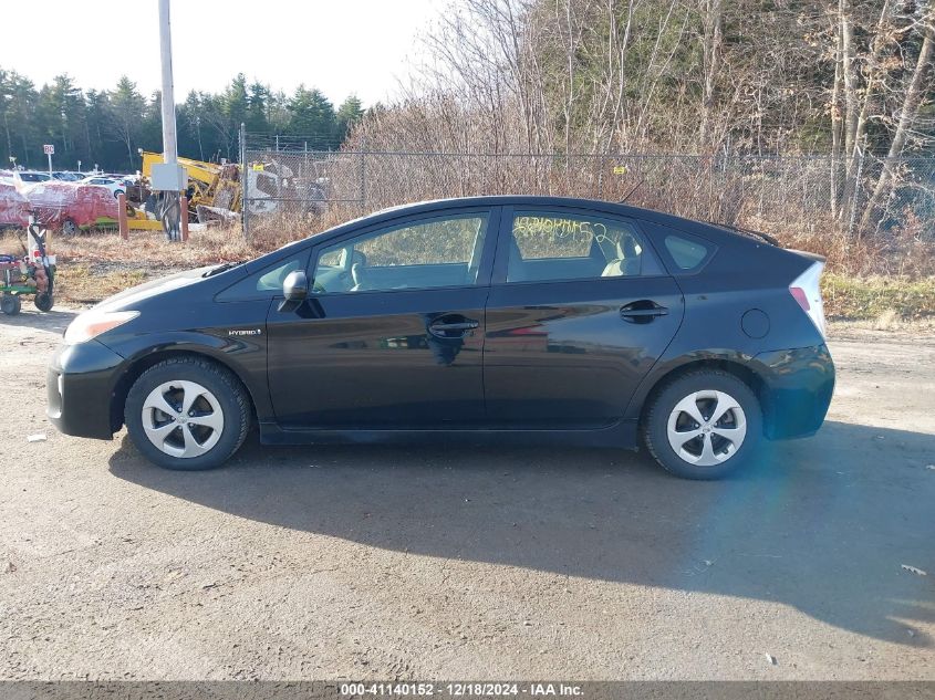 VIN JTDKN3DU2F0412759 2015 Toyota Prius, Two no.14