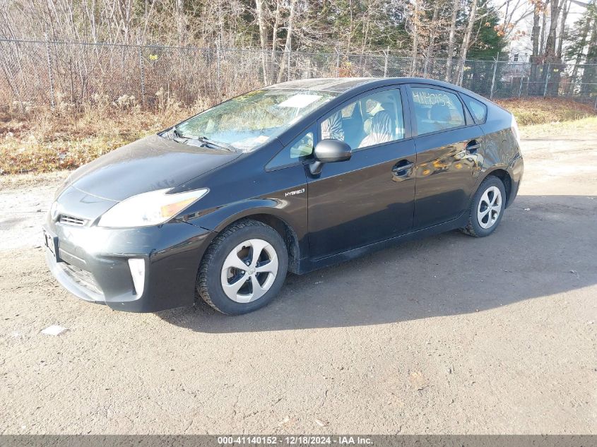 VIN JTDKN3DU2F0412759 2015 Toyota Prius, Two no.2