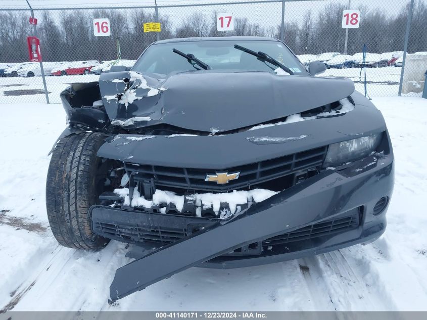 2014 Chevrolet Camaro 2Ls VIN: 2G1FA1E32E9317719 Lot: 41140171