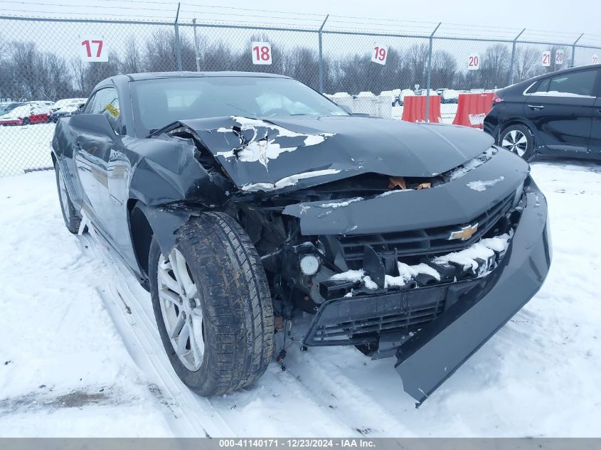 2014 Chevrolet Camaro 2Ls VIN: 2G1FA1E32E9317719 Lot: 41140171