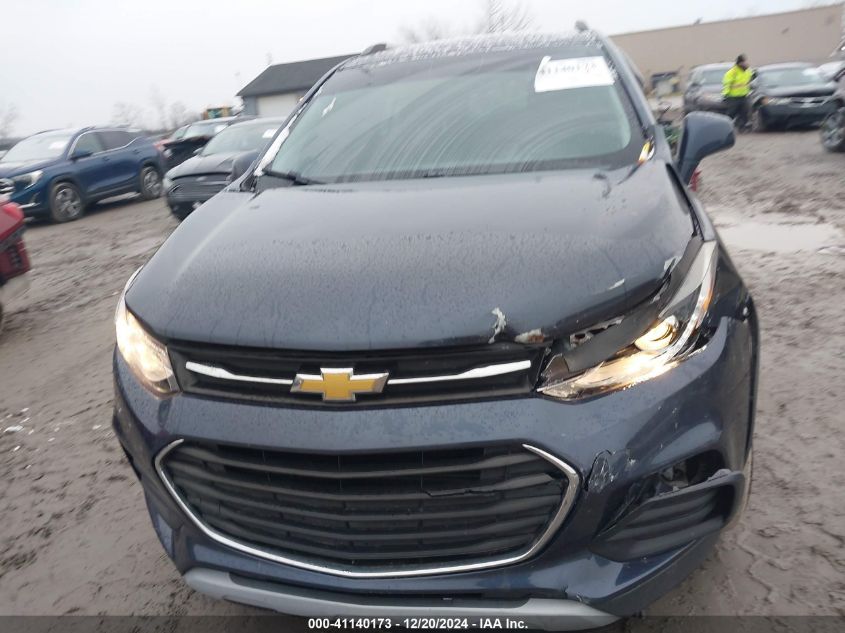 2018 Chevrolet Trax Lt VIN: 3GNCJLSB3JL377542 Lot: 41140173