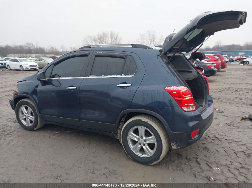 2018 Chevrolet Trax Lt VIN: 3GNCJLSB3JL377542 Lot: 41140173