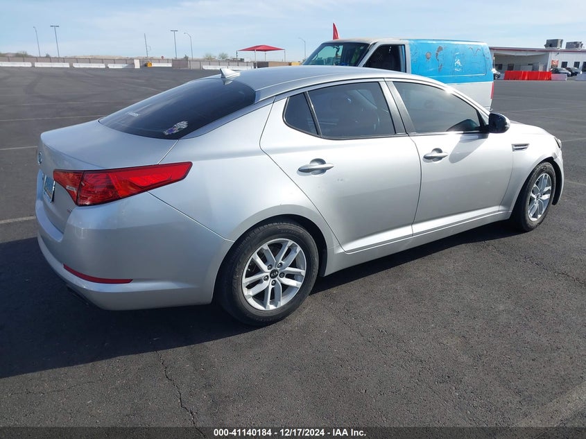 Vin: knagm4a7xb5166017, lot: 41630409, kia optima lx 20114