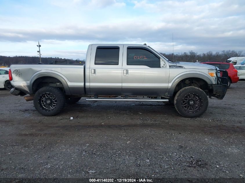 2014 Ford F-250 Lariat VIN: 1FT7W2B6XEEB61296 Lot: 41140202