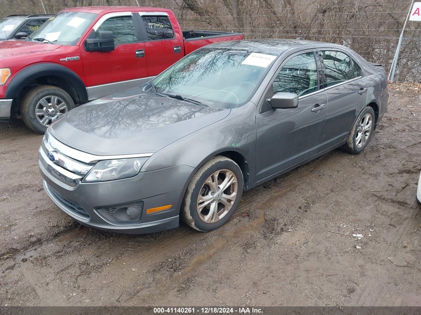 2012 FORD FUSION VIN: 3FAHP0HA7CR223450