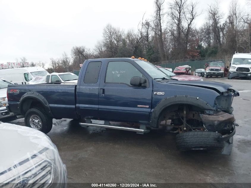 2004 Ford F-250 Lariat/Xl/Xlt VIN: 1FTNX21PX4EC66224 Lot: 41140260