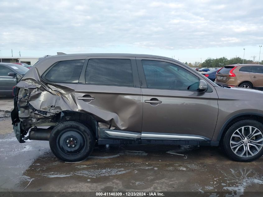 2017 Mitsubishi Outlander Se/Sel VIN: JA4AD3A35HZ055807 Lot: 41140309