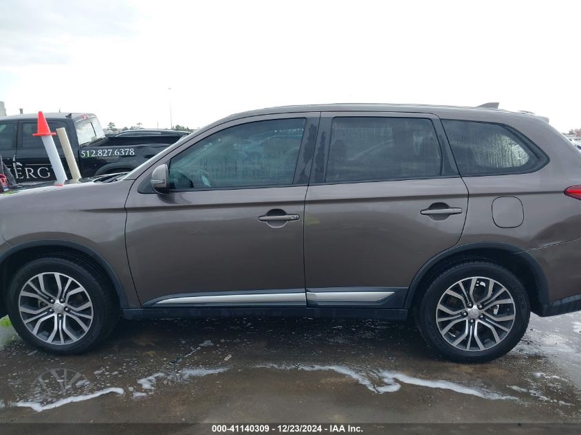 2017 Mitsubishi Outlander Se/Sel VIN: JA4AD3A35HZ055807 Lot: 41140309