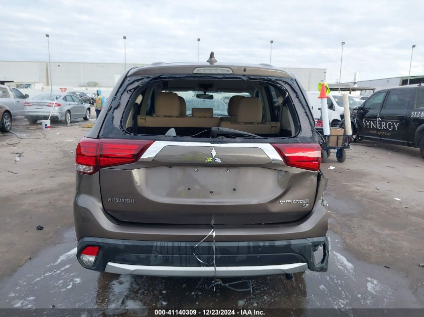 2017 Mitsubishi Outlander Se/Sel VIN: JA4AD3A35HZ055807 Lot: 41140309