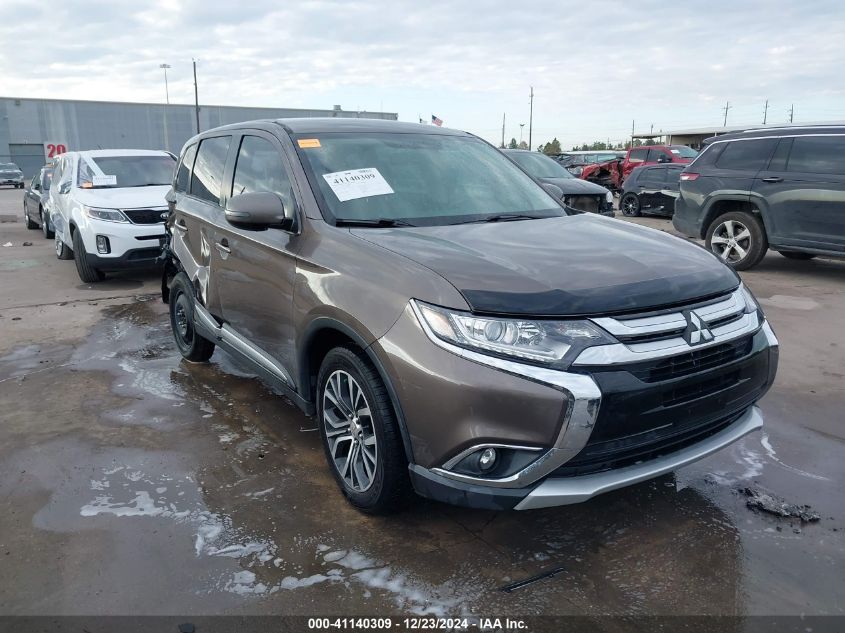 2017 Mitsubishi Outlander Se/Sel VIN: JA4AD3A35HZ055807 Lot: 41140309