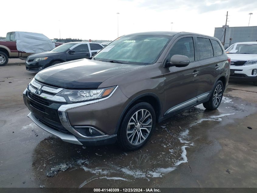 2017 Mitsubishi Outlander Se/Sel VIN: JA4AD3A35HZ055807 Lot: 41140309