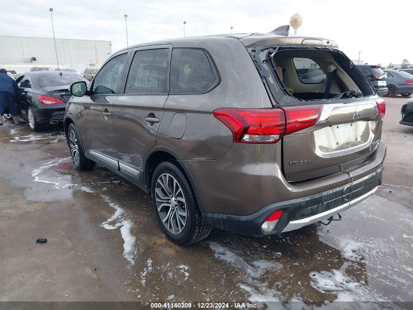 2017 Mitsubishi Outlander Se/Sel VIN: JA4AD3A35HZ055807 Lot: 41140309