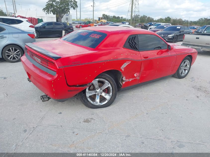 VIN 2C3CDYAG2EH313036 2014 DODGE CHALLENGER no.4