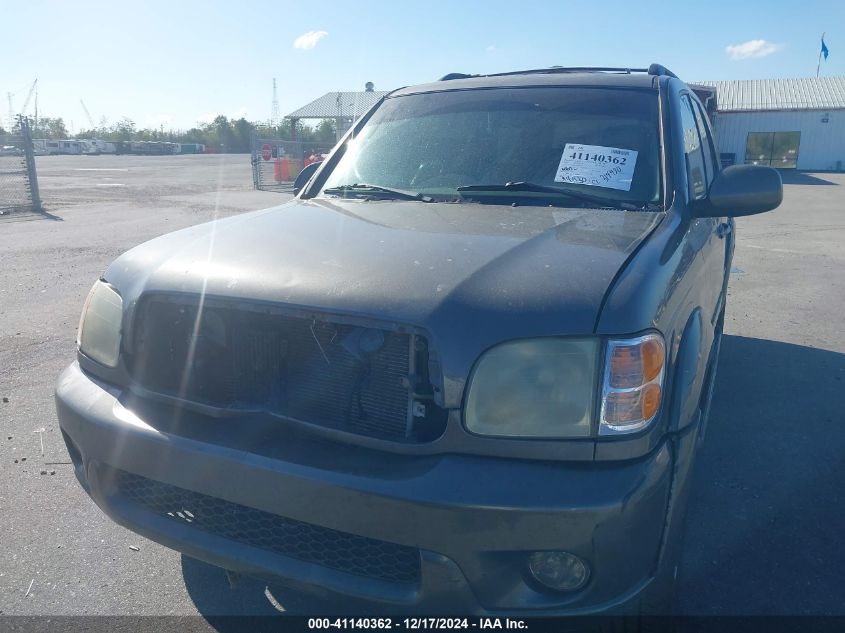 2004 Toyota Sequoia Limited V8 VIN: 5TDZT38A24S222216 Lot: 41140362