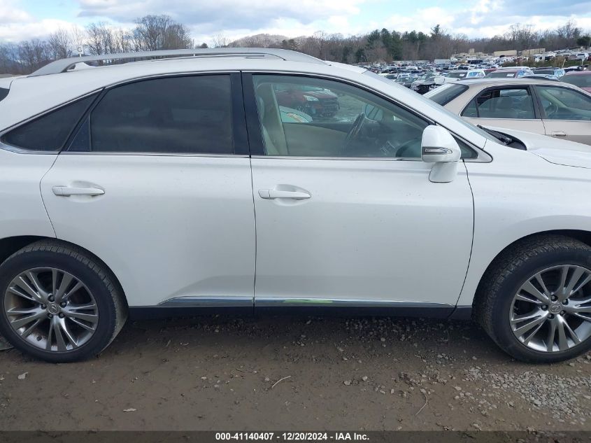 VIN JTJZK1BA2D2006595 2013 Lexus RX, 350 no.13